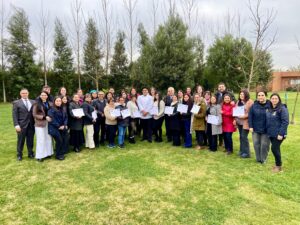 Participantes certificadas en curso de Repostería y Marketing en Parral
